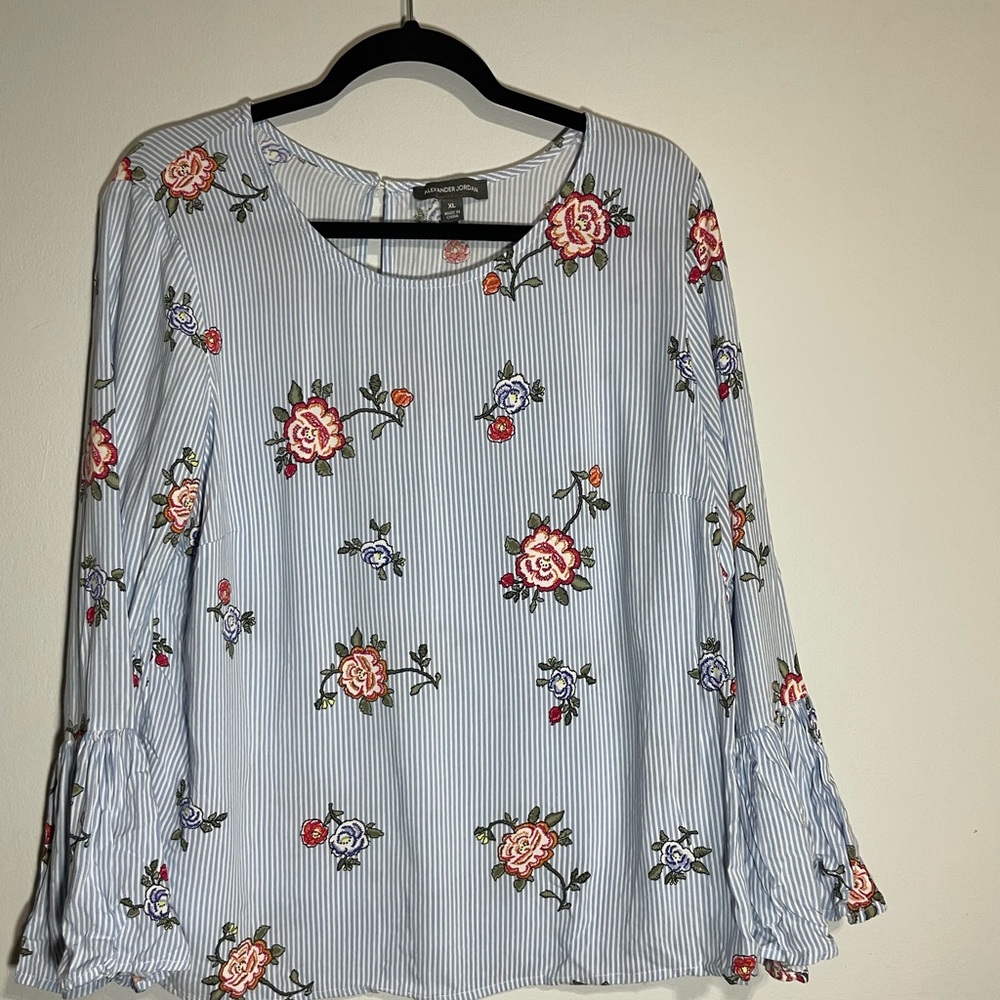 Elegant Floral Blouse